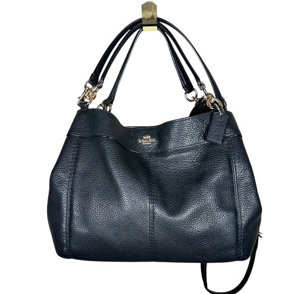 COACH Lexy Pebbled Leather Crossbody Shoulder Bag - Picture 2 of 9